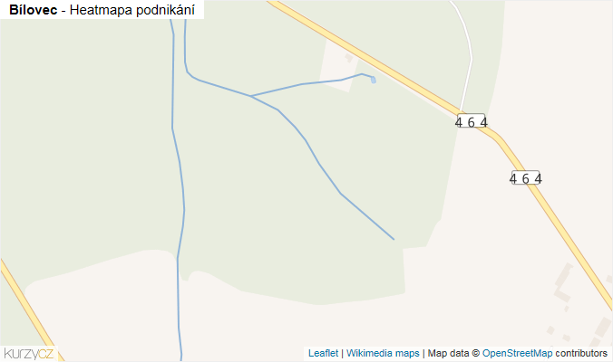 Mapa Bílovec - Firmy v obci.