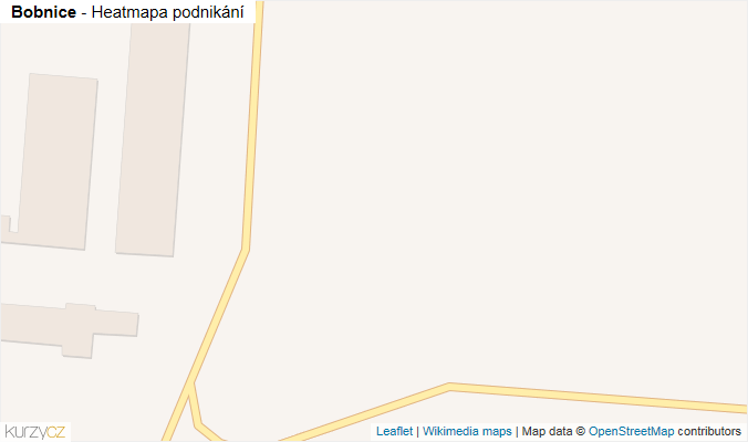 Mapa Bobnice - Firmy v obci.