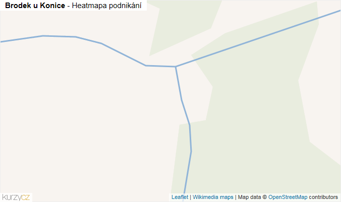 Mapa Brodek u Konice - Firmy v obci.