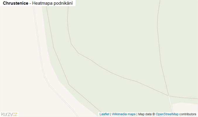 Mapa Chrustenice - Firmy v obci.
