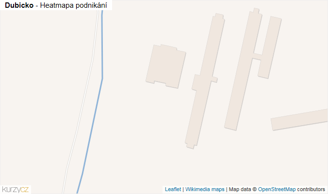 Mapa Dubicko - Firmy v obci.