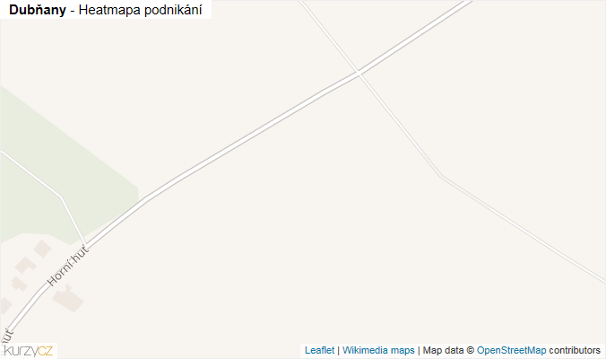 Mapa Dubňany - Firmy v obci.