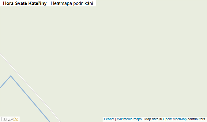 Mapa Hora Svaté Kateřiny - Firmy v obci.