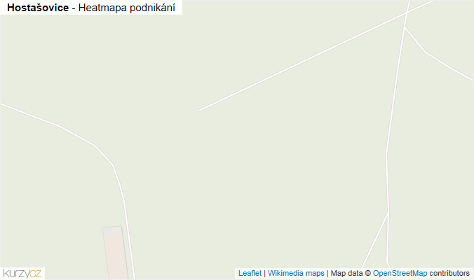 Mapa Hostašovice - Firmy v obci.