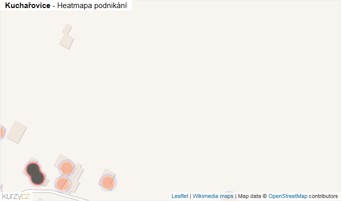 Mapa Kuchařovice - Firmy v obci.