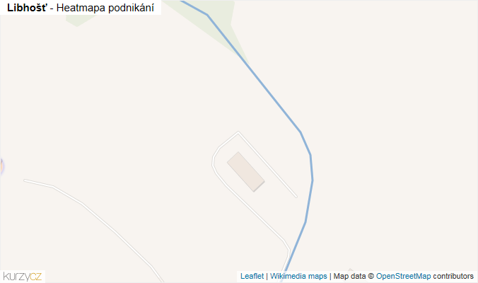 Mapa Libhošť - Firmy v obci.