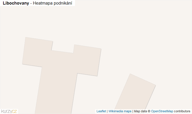 Mapa Libochovany - Firmy v obci.