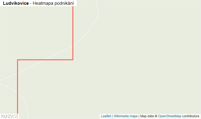 Mapa Ludvíkovice - Firmy v obci.