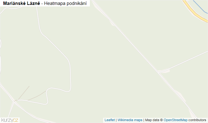 Mapa Mariánské Lázně - Firmy v obci.