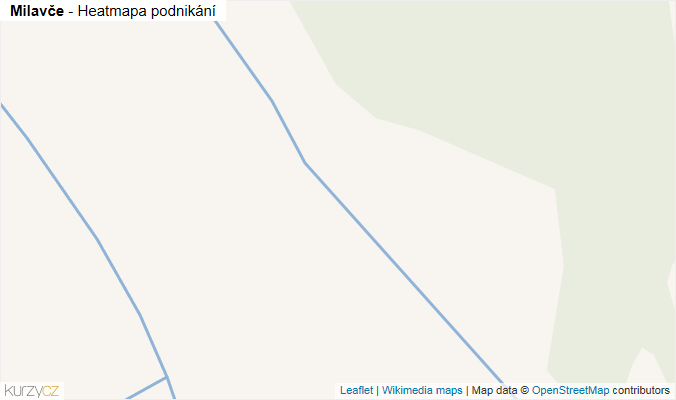 Mapa Milavče - Firmy v obci.