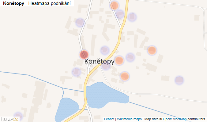 konětopy mapa Konětopy, část obce v obci Milín   Města a obce | Kurzy.cz