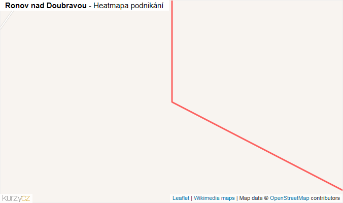 Mapa Ronov nad Doubravou - Firmy v obci.