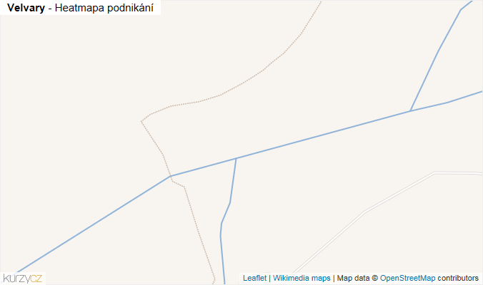 Mapa Velvary - Firmy v obci.