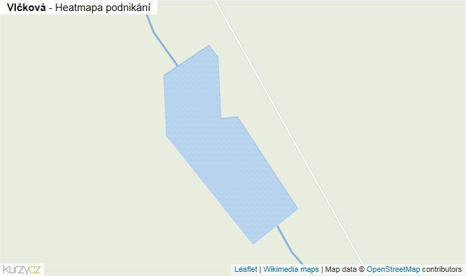 Mapa Vlčková - Firmy v obci.