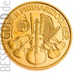 Zlatá mince Wiener Philharmoniker 1/2 oz