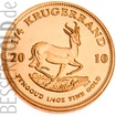 Zlatá mince Krugerrand 1/10 oz