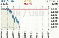 Online graf kurzu usd/eur