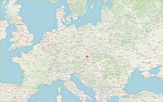 Tornado in Czech republic, southern Moravia, Lužice in the ...