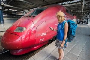 Train with young traveler ©EC Train with young traveler ©EC