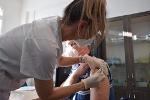 Očkování v benešovské nemocnici. (Obrázek se otevře do nového okna)