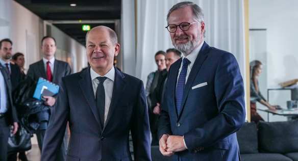 Ministerpräsident Fiala hat in Berlin mit Bundeskanzler Scholz über die Energiekooperation gesprochen
