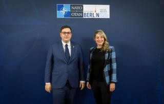 Ministr zahraničních věcí Jan Lipavský se zúčastnil neformálního jednání ministrů zahraničních věcí NATO v Berlíně